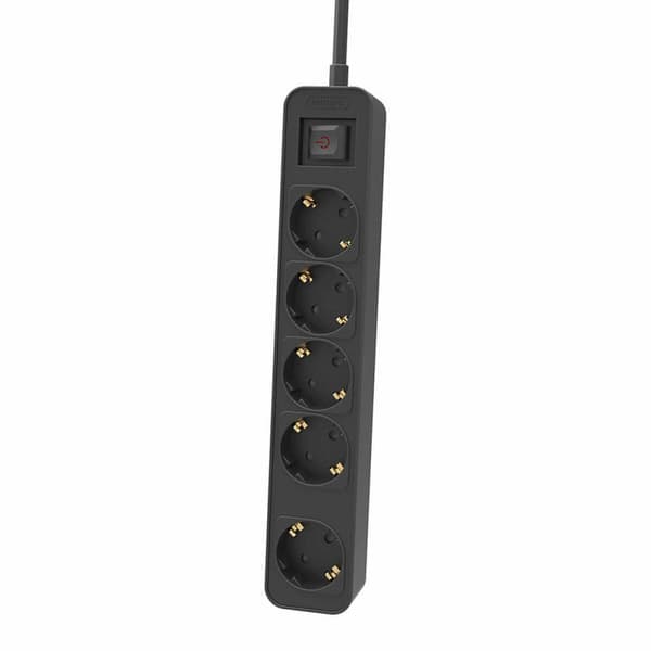 Stikdåse - 5 udtag med kontakt Philips CHP2154B/10