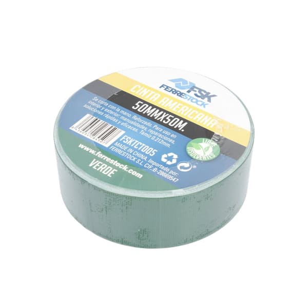 Ilmastointiteippi Ferrestock Vihreä 50 mm x 50 m