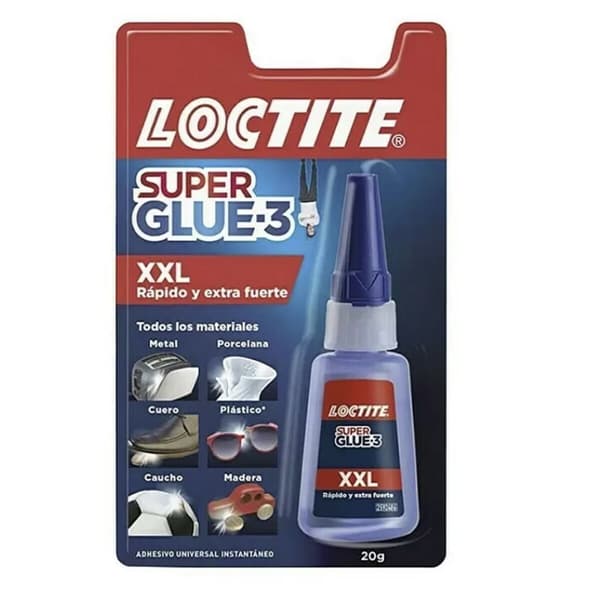 Pikatarra Loctite Super Glue-3 XXL 20 g (12 osaa)