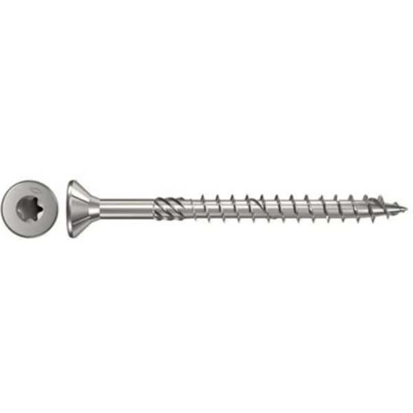 Träskruv Produktmått, Ø 3,5 mm x 35 mm Fischer 657024 Torx profil rostfritt stål A2 200 st.