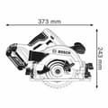 Miniatyrbillede 3 af 3: Rundsav BOSCH GKS 18V-57 G