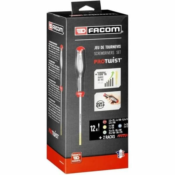 Skrutrekkersett Facom AT.J12R2PB