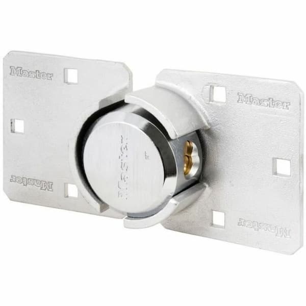 Hänglås med nyckel Master Lock Zink Rektangulär (4 antal)