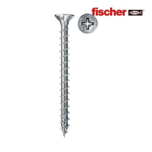 Box 200 skruvar fpf ii czp 5.0x50 bc träskruv 670403 fischer