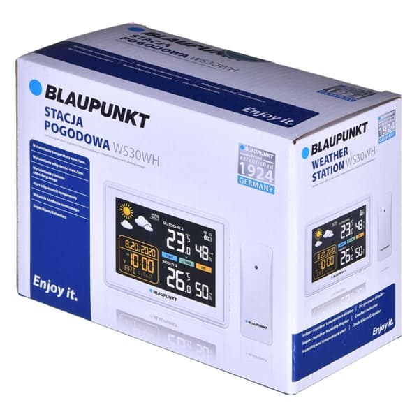 Multifunktionell väderstation Blaupunkt WS30WH Vit