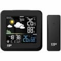 Miniatyrbillede 1 af 4: Multifunktionel vejrstation CGV MY METEO-1NC Sort