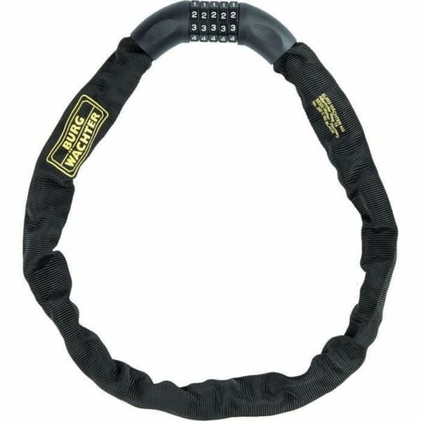 Nøgle hængelås Burg-Wachter 280 C 90 BLACK Stål Cirkulær