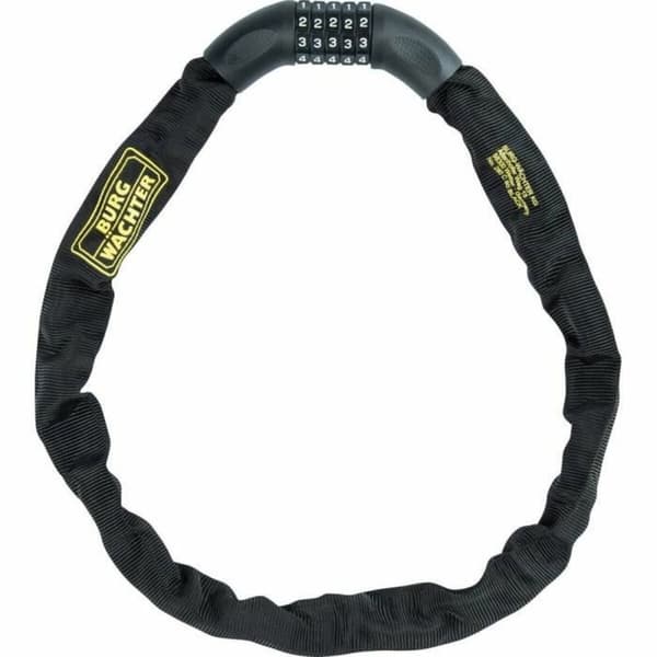 Nøgle hængelås Burg-Wachter 280 C 90 BLACK Stål Cirkulær