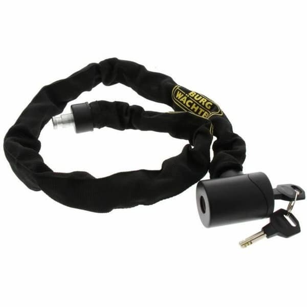 Nøgle hængelås Burg-Wachter 580 90 BLACK Rustfrit stål