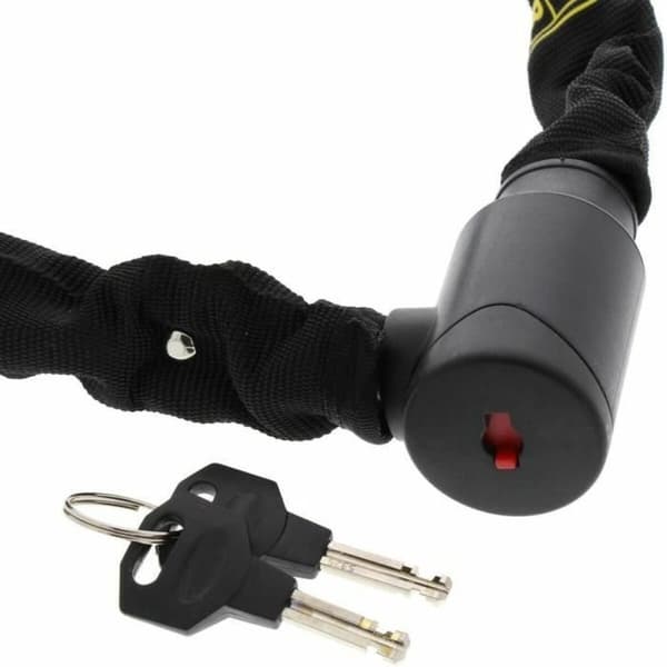 Nøgle hængelås Burg-Wachter 580 90 BLACK Rustfrit stål