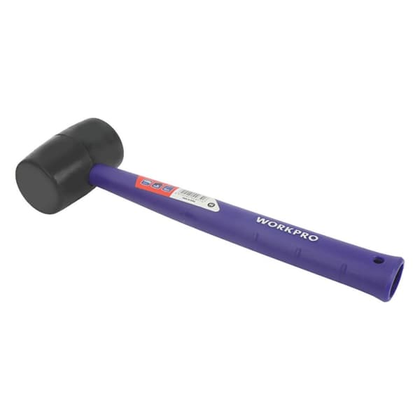 Gummi Mallet Workpro Hvid