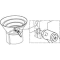 Miniatyrbild 3 av 3: HALDER Justerbar spännspak Svart d1 = 22 mm / d2=M10 - 24400.0424