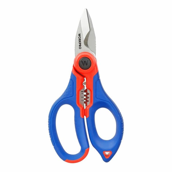 Saks til elektriker Workpro 16,7 x 8 x 2,8 cm 3-i-1
