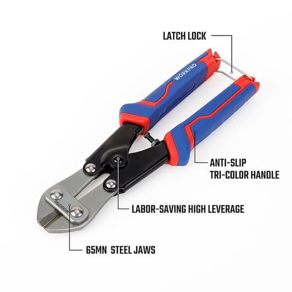 Sakset Workpro 8" 20 cm 3,5 mm