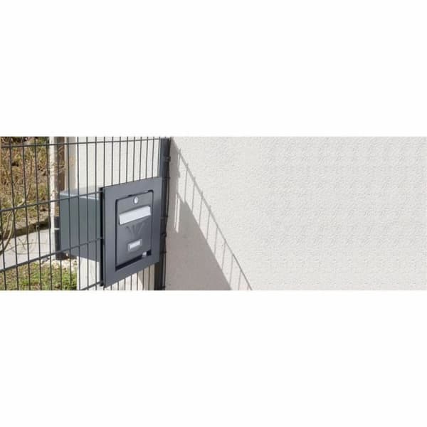 Suojat Burg-Wachter Postilaatikolle Antrasiitinharmaa Teräs