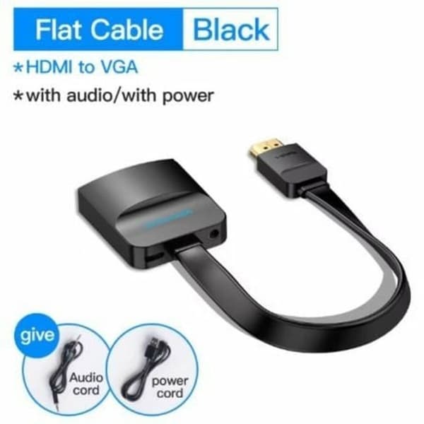 Thunderbolt til USB-C -adapter Vention 74346 Sort 20 cm