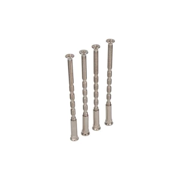 Multicut Crossing Screw Trn02 M4x75mm Ns Edm - GENERISK - Blisterpaket med 4 skruvar med stöldskyddssystem