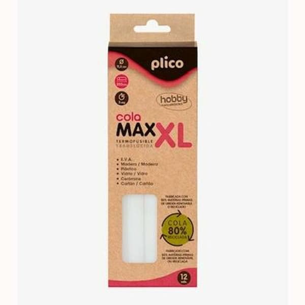 Smältlimstift PLICO Transparent 25 Delar