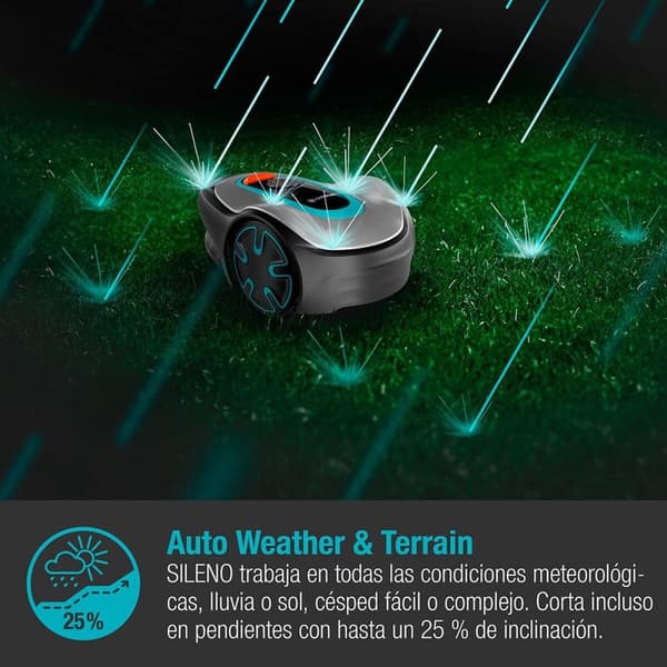 Ruohonleikkuurobotti Gardena Smart Sileno 15201-34 250 m
