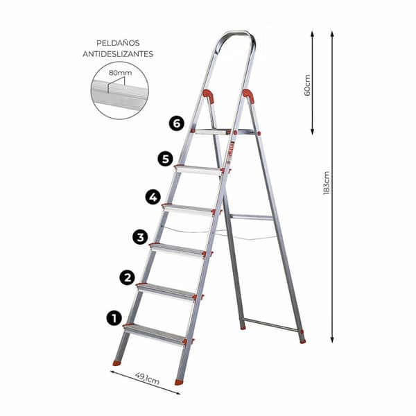 Trappa Rolser Aluminium