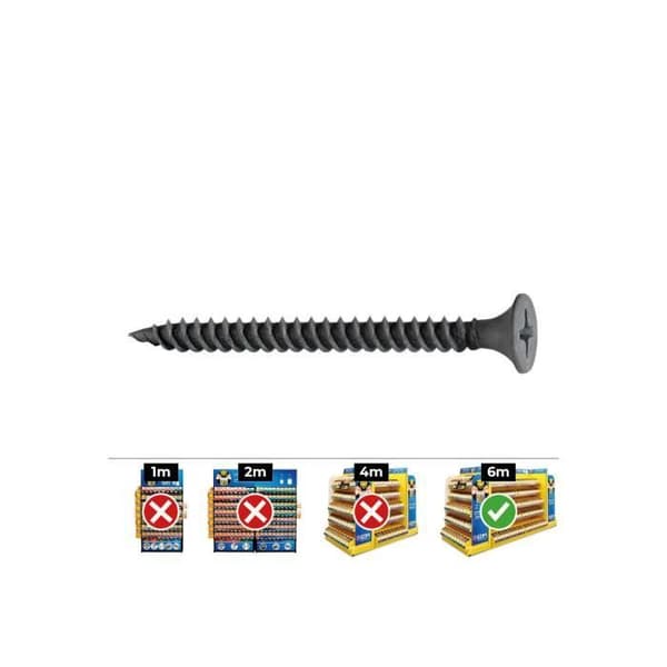 Fästen - Celo - 1.000 st - Metall - Fosfaterad - Ssf 3.9 X 25