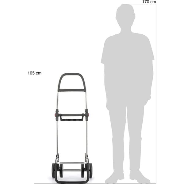 Ostoskärry Rolser i-max mf 4l Musta 43 L