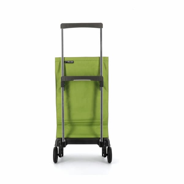 Ostoskärry Rolser Plegamatic Original MF Lime väri 40 L Taitettava