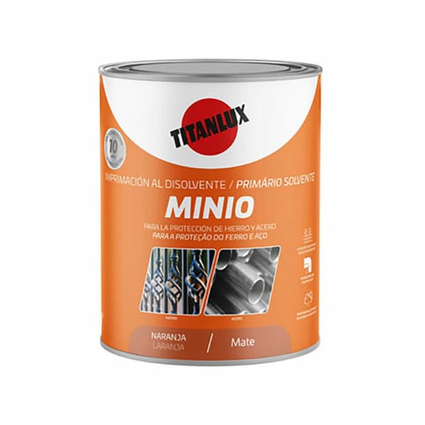 Grunderingsmaling Titanlux Orange Mat 750 ml