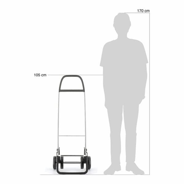 Ostoskärry Rolser Sininen 43 L Taitettava