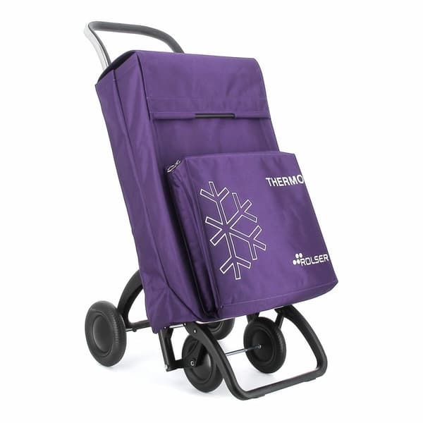 Ostoskärry Rolser termo fresh mf 4.2 more Violetti Taitettava
