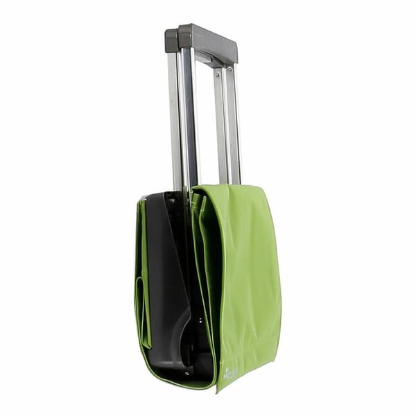 Ostoskärry Rolser Plegamatic Original MF Lime väri 40 L Taitettava