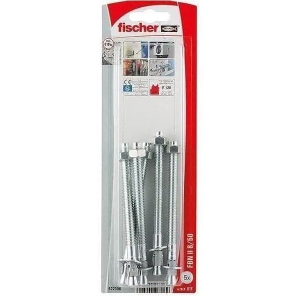 FISCHER FIXATION - GOUJONS FBN II 8/50 /5K NV