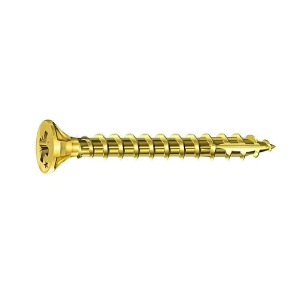 Vis rocket minivybac pozidriv - VYNEX - 4.5x50mm - Stål - Paketering av 15 stycken - Fasen huvud