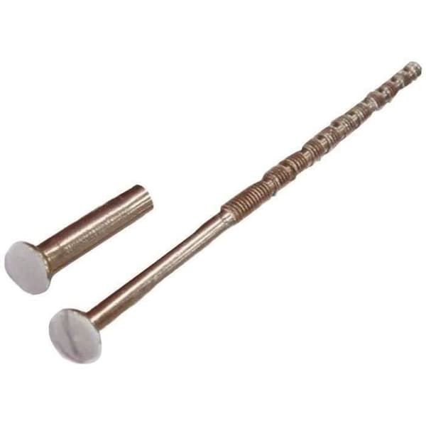 Förskurna bindningar och hylsor - 4 x 90 mm - Vit