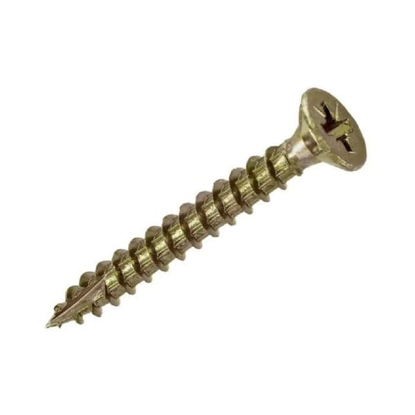 Vis trä och spånskiva, 5x45 mm med försänkt huvud Rocket minivybac posidriv, 15 stycken