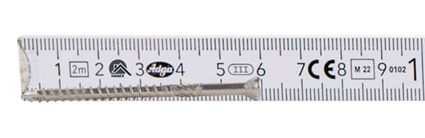 Gulv- og terrasseskruer INOX A2 WN 4,0x060