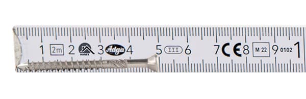 Skruer til gulve og terrasser INOX A2 WN 4,0x050
