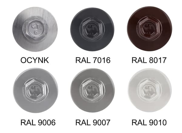 Skruer GTR6 SP A19 5,5/6,3x200 mm RAL 9007