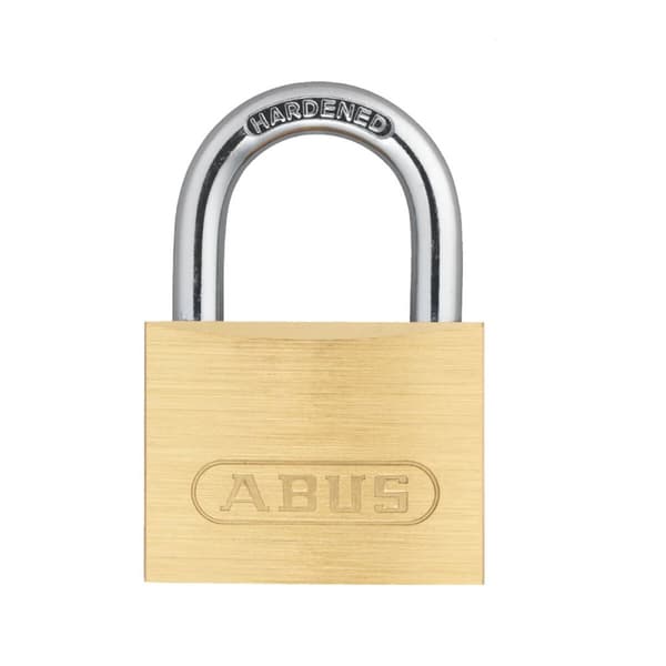 Hänglås med nyckel ABUS 713/50 Mässing 7,5 mm 50 mm