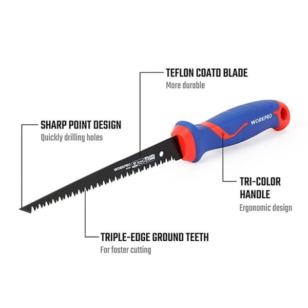 Såg Workpro 15 cm Snickerier/arbeten