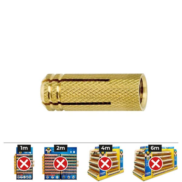 Pigge CELO ME M8 Ø 10 x 30 mm (50 enheder)