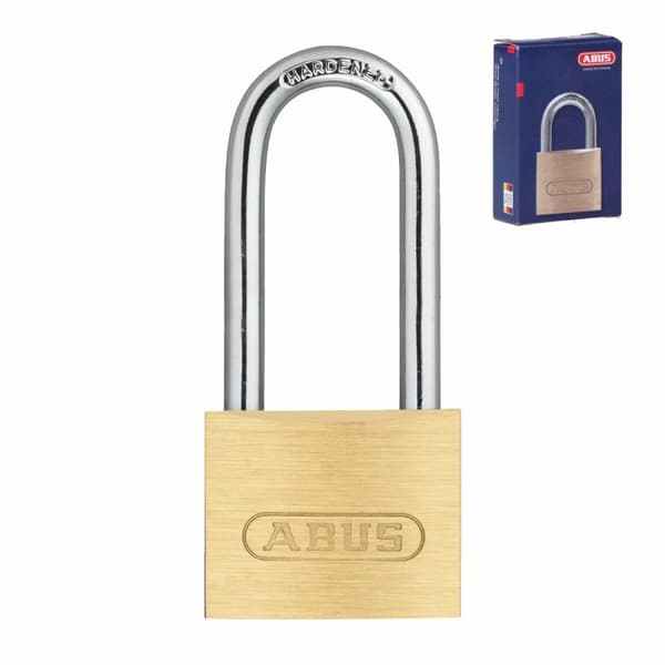 Avainriippulukko ABUS 713/40hb63 Messinki Ekstrapitkä 6,5 mm 40 mm