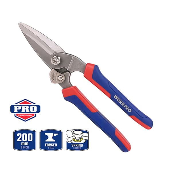 Sakset Workpro Taottu teräs 20 cm