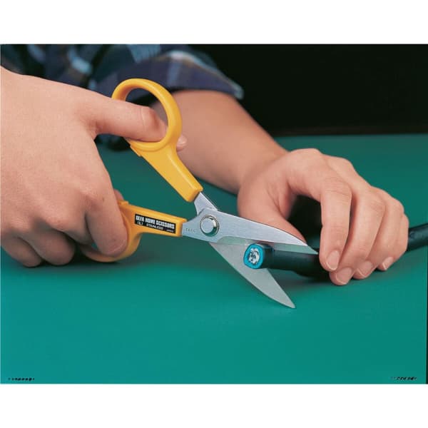 Sakset Olfa scs-2 17 cm Ruostumaton teräs Keltainen