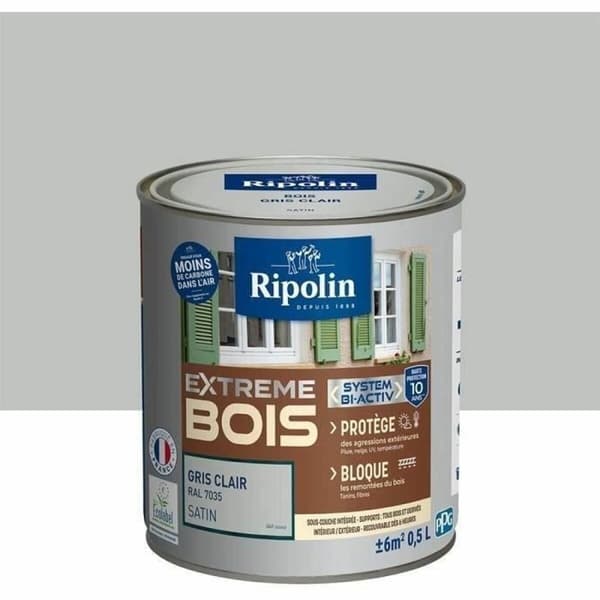 Grundfärg Ripolin Grå Satinfinish 500 ml