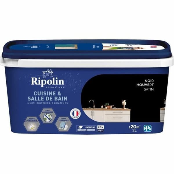 Grundfärg Ripolin noir Satinfinish 2 L