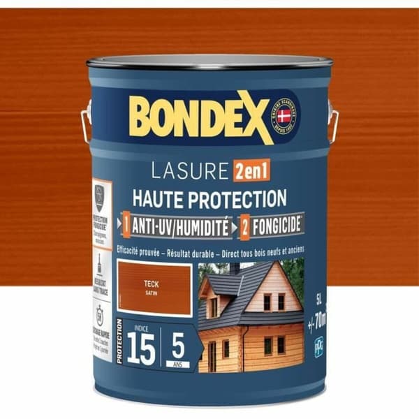 Grunderingsmaling Bondex Brun Satin finish 5 L