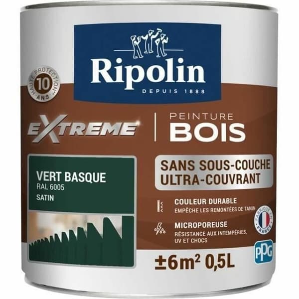 Grunderingsmaling Ripolin Vert Satin finish 500 ml