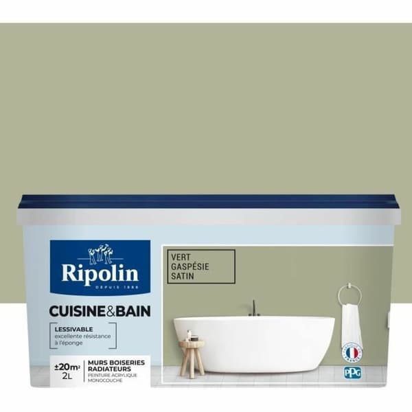 Pohjamaali Ripolin Vert Satiiniviimeistely 2 L