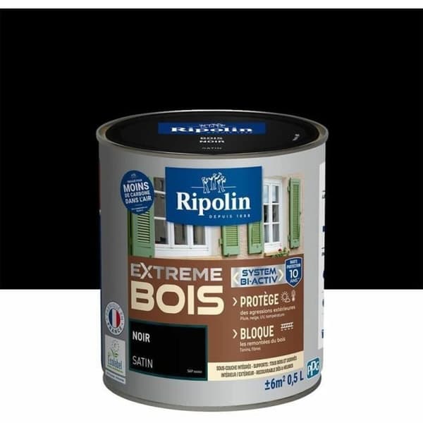 Pohjamaali Ripolin noir Satiiniviimeistely 500 ml